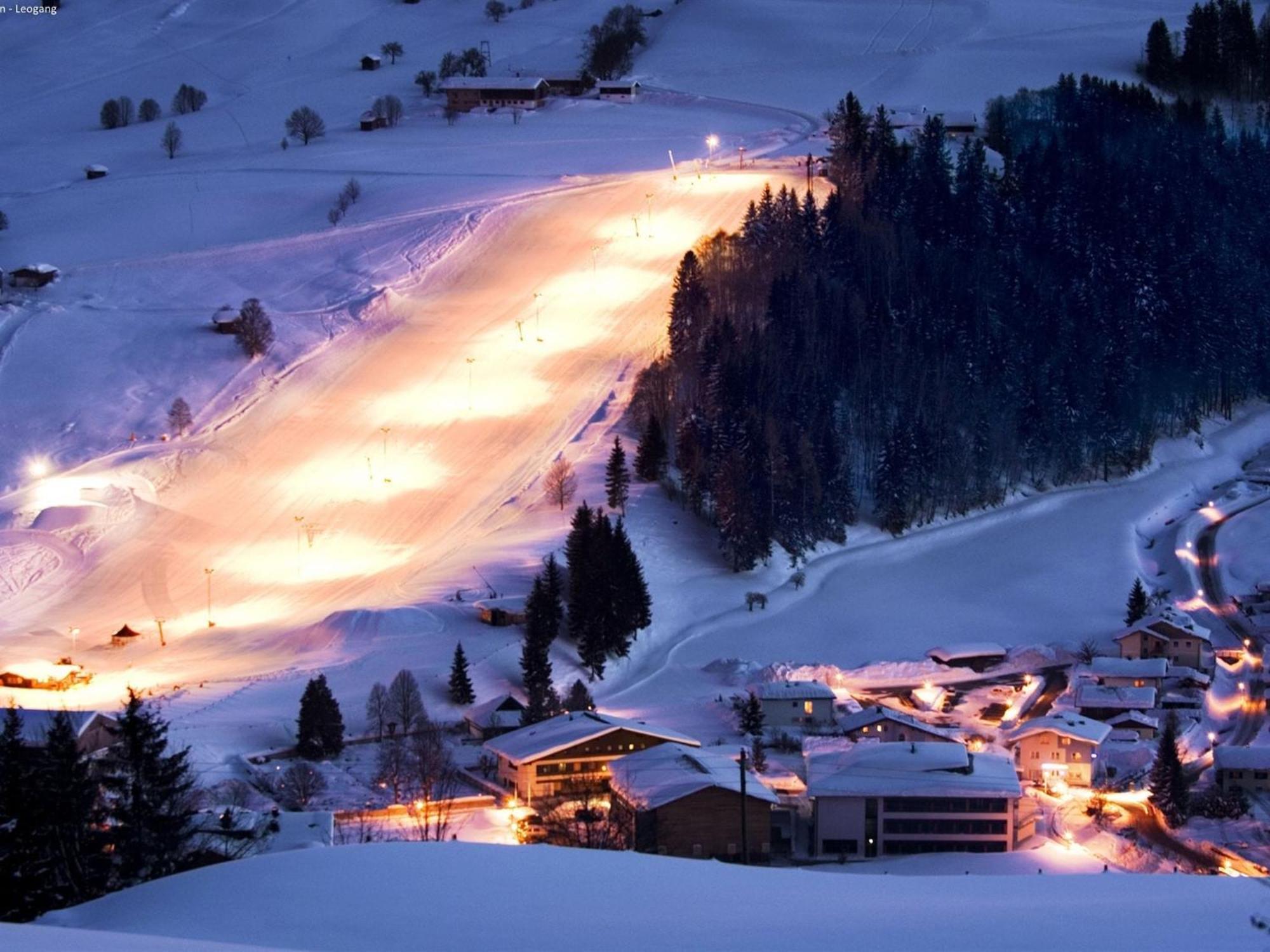 Modern Holiday Home In Leogang With Private Sauna Eksteriør billede